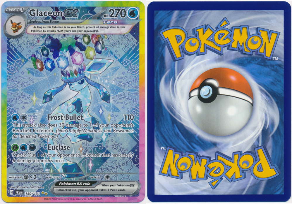 Unique image for Glaceon ex (Alt Full Art) - 150/131