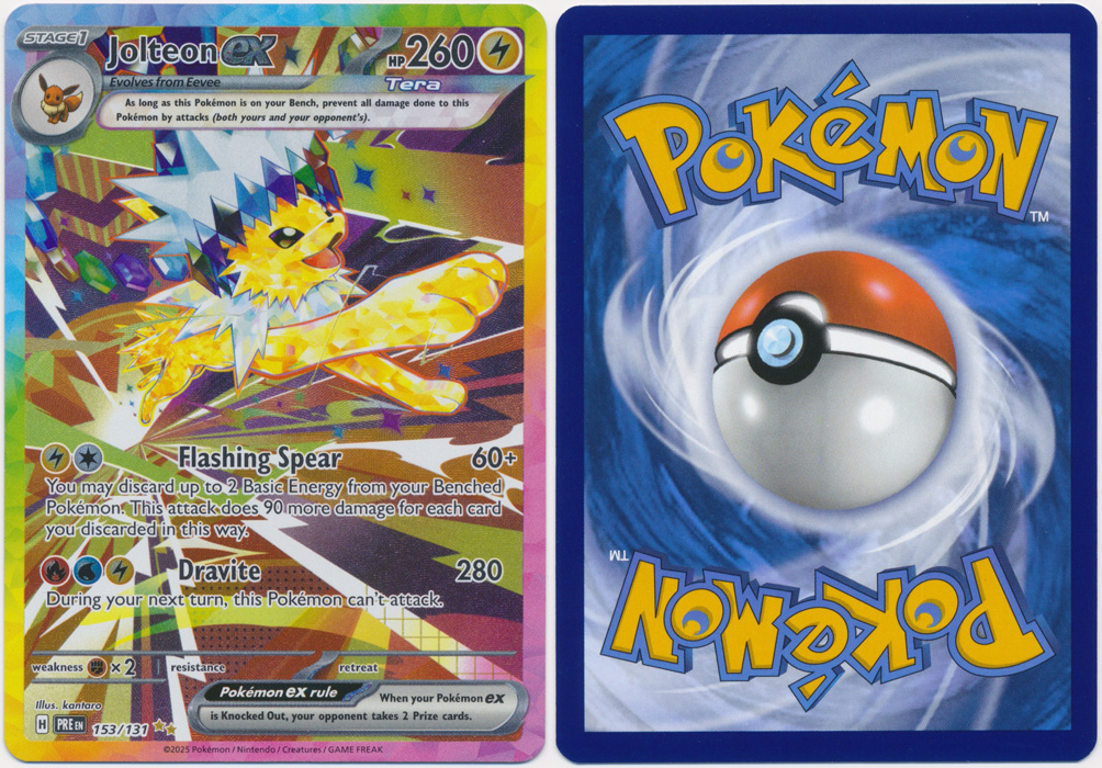 Jolteon ex (Alt Full Art) - 153/131 Jolteon ex (Alt Full Art) - 153/131