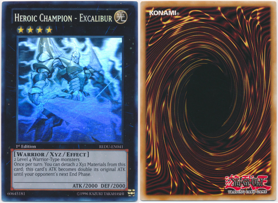 Unique image for Heroic Champion - Excalibur (Ghost Rare)