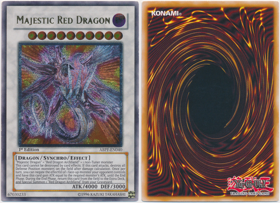 Unique image for Majestic Red Dragon (Ultimate Rare)