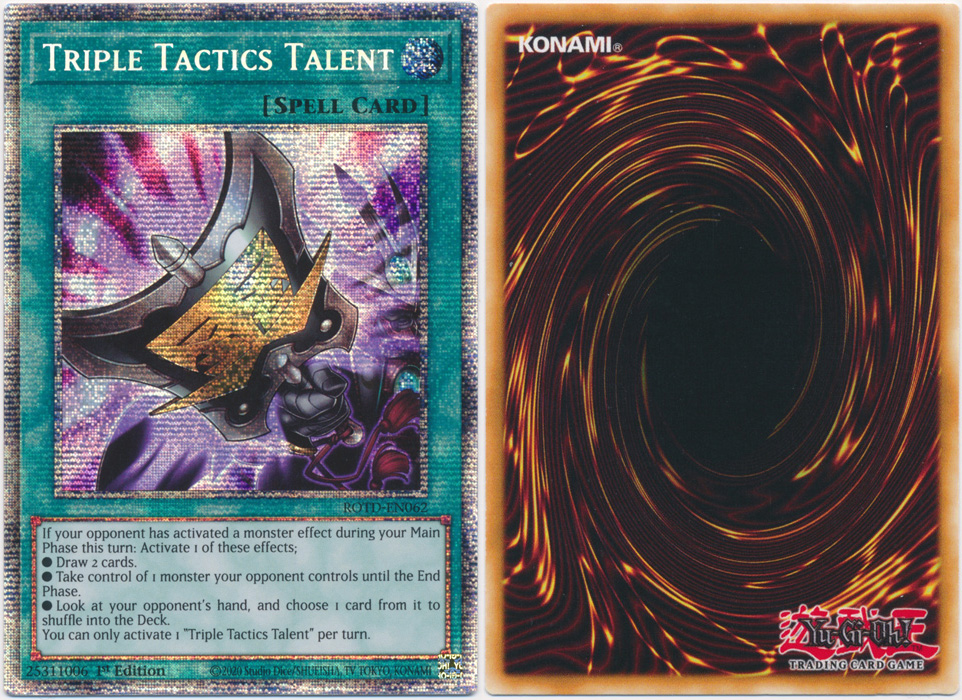 Unique image for Triple Tactics Talent