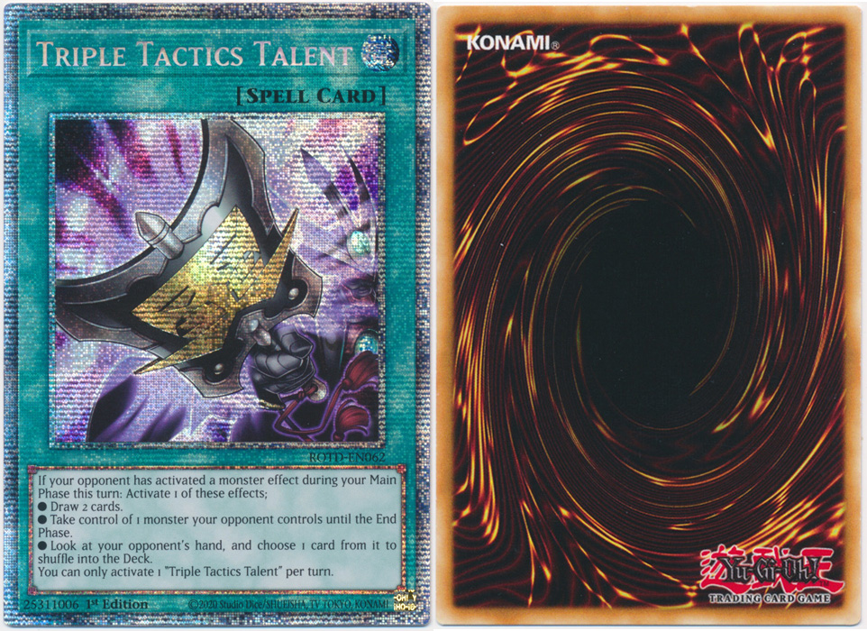 Unique image for Triple Tactics Talent