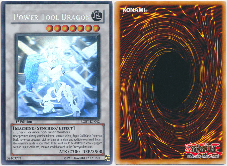 Unique image for Power Tool Dragon (Ghost Rare)