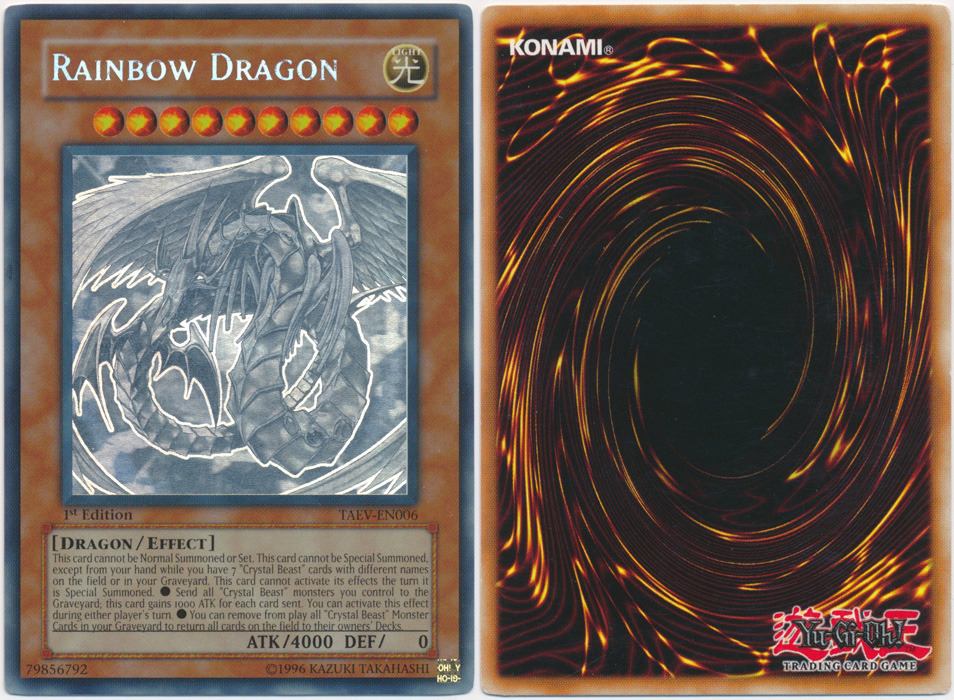Unique image for Rainbow Dragon (Ghost Rare)