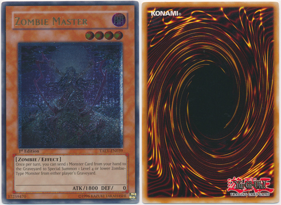 Unique image for Zombie Master (Ultimate Rare)