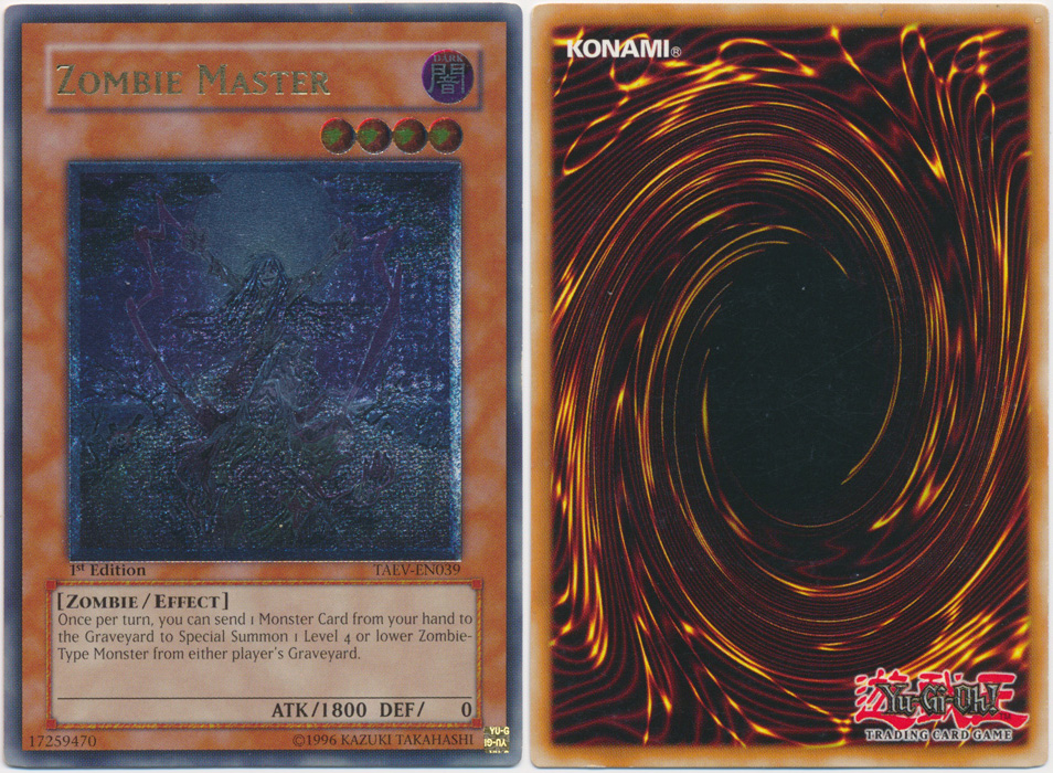 Unique image for Zombie Master (Ultimate Rare)