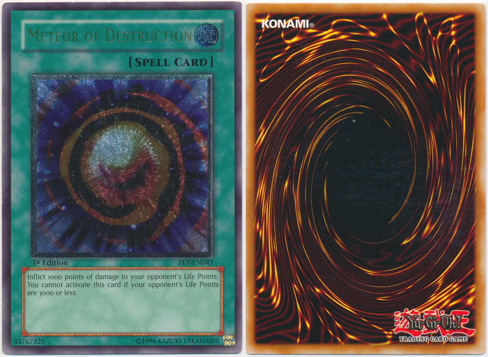 Unique image for Meteor of Destruction (Ultimate Rare)