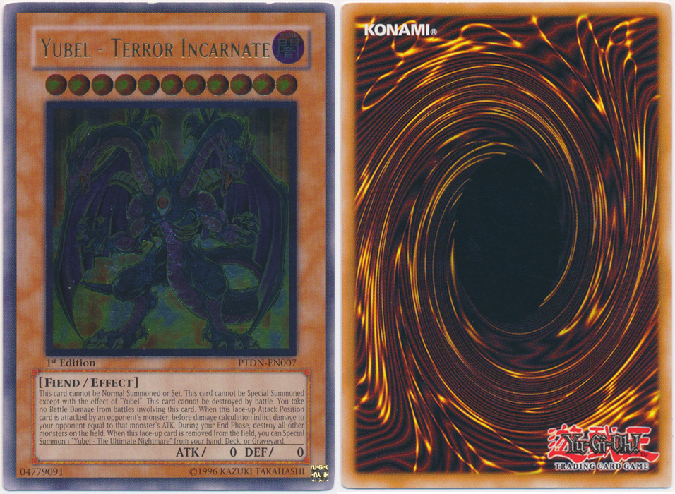 Unique image for Yubel - Terror Incarnate (Ultimate Rare)