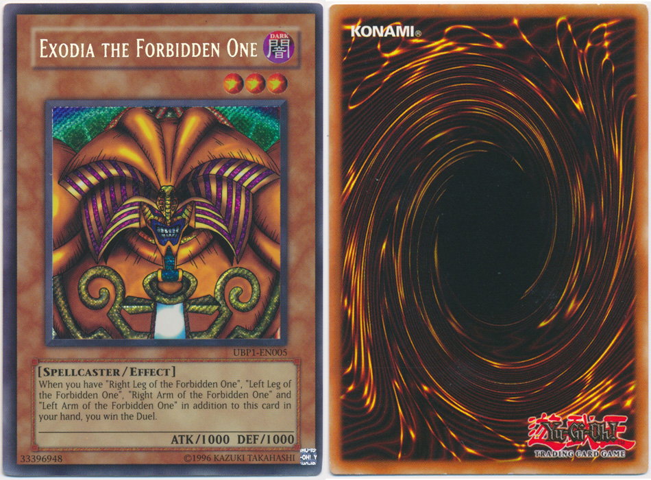 Unique image for Exodia the Forbidden One