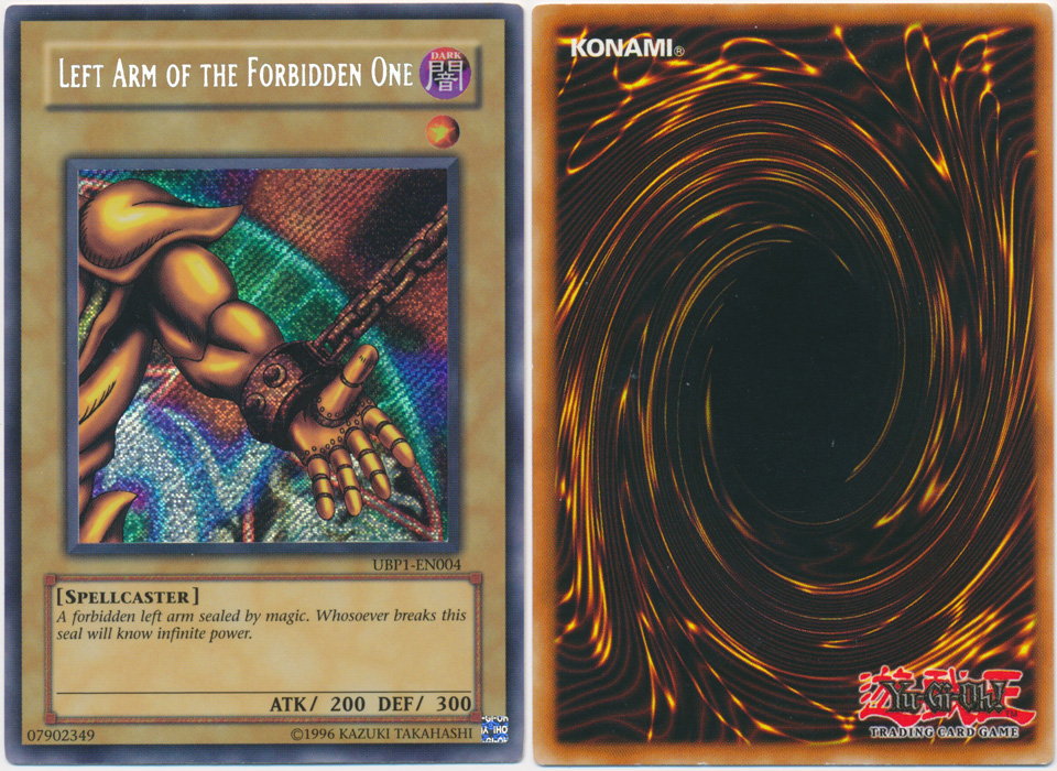 Unique image for Left Arm of the Forbidden One