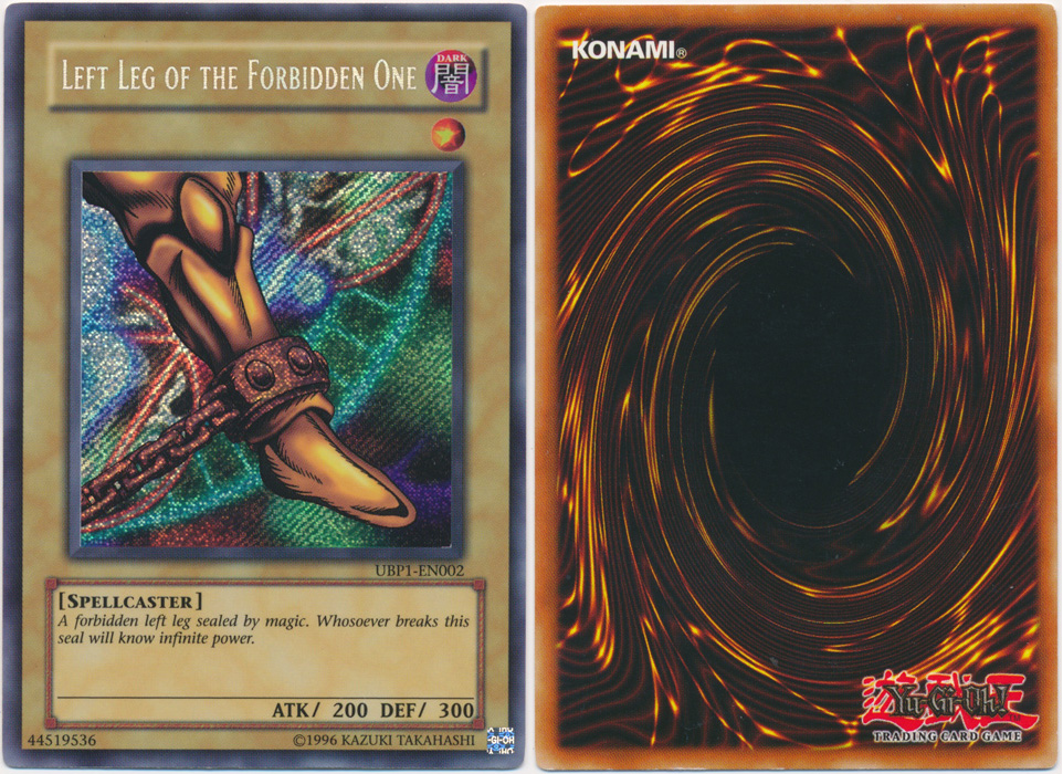 Unique image for Left Leg of the Forbidden One