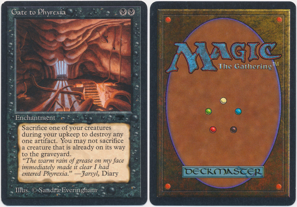 Unique image for Gate to Phyrexia