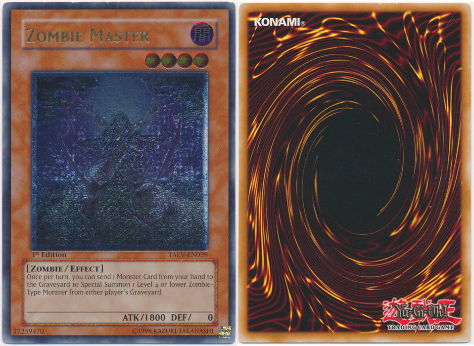 Unique image for Zombie Master (Ultimate Rare)