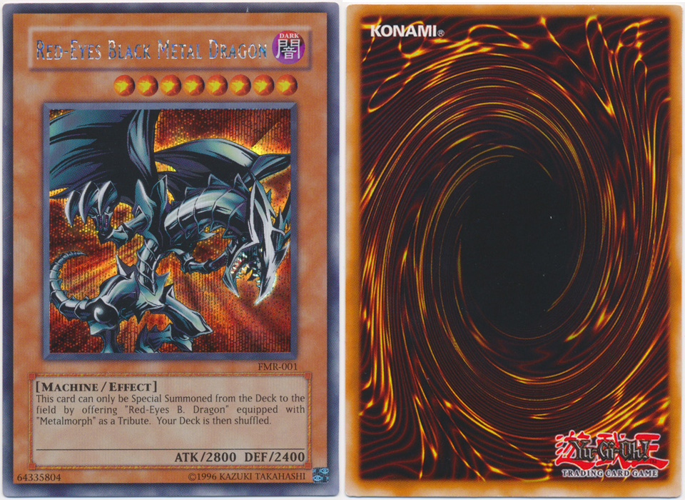 Unique image for Red-Eyes Black Metal Dragon