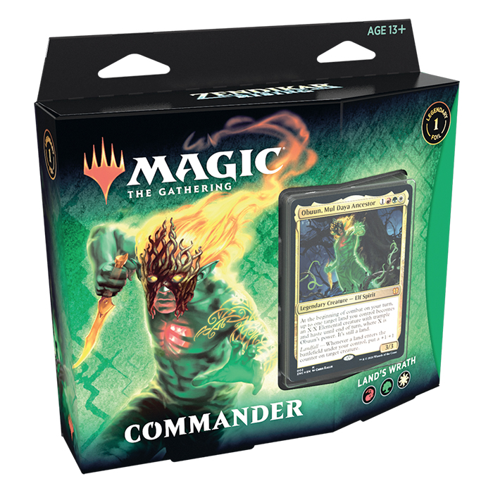 Zendikar Rising – Commander Deck – Land’s Wrath