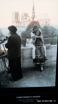 Claude Françoois et Kathleen - Les stars et la Seine