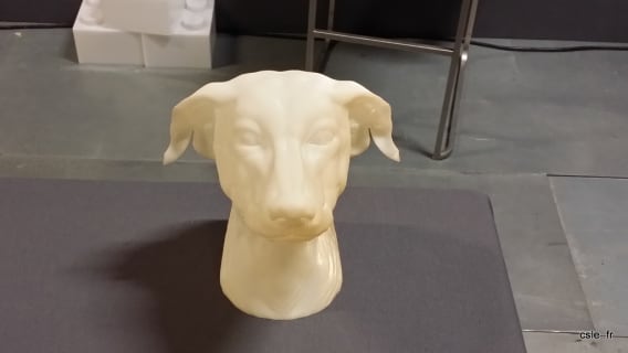chien imprimé en 3D