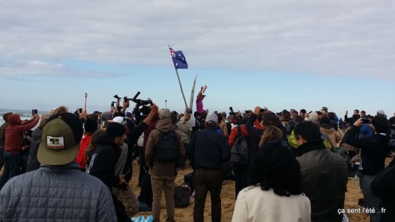 Tyler Wright championne de Roxy pro France octobre 2015