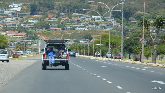 En route Cape Town