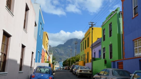 Bo-Kaap Quartier musulman et coloré du Cap