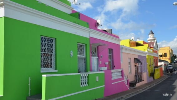 Bo-Kaap Quartier musulman et coloré du Cap