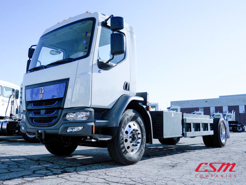 Exterior front drivers side for this 2024 Kenworth K270 (Stock number: SF583527)Weeee