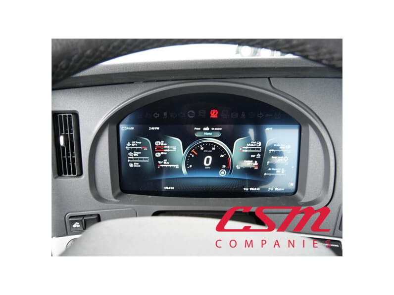 Interior dash for this 2025 Kenworth T880 (Stock number: SJ131618)Weeee