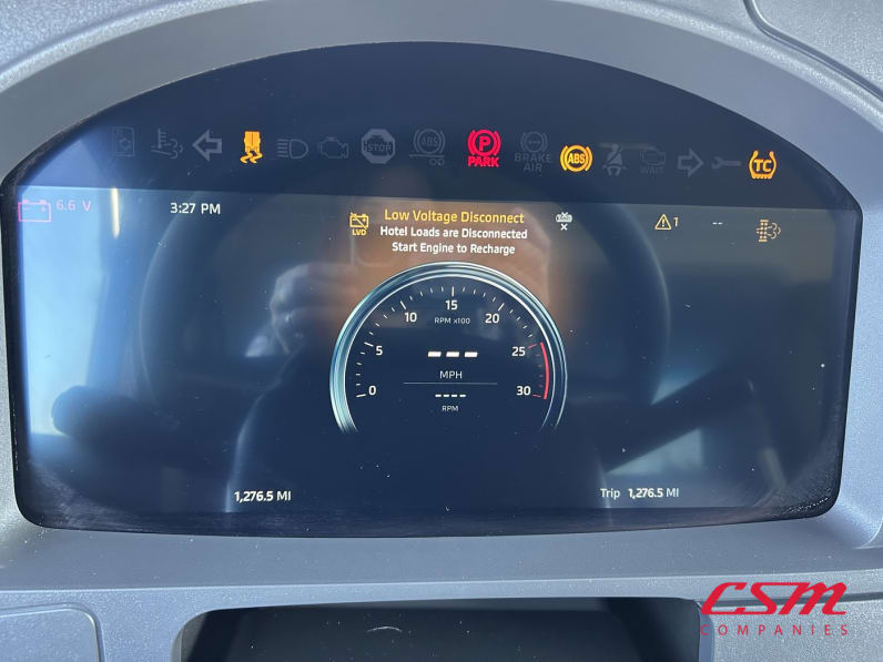 Mileage for this 2025 Kenworth T880 (Stock number: SJ181039)