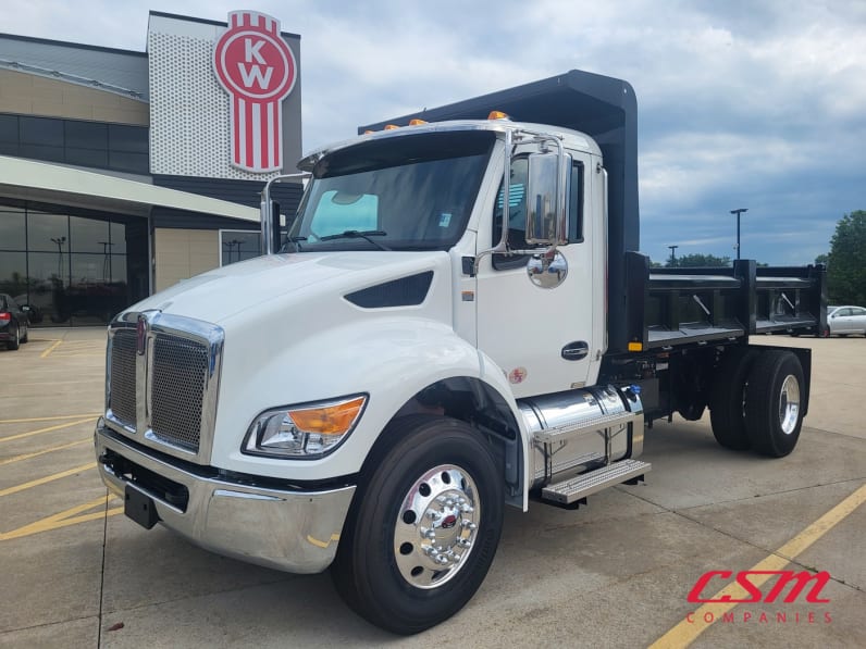 Exterior front drivers side for this 2025 Kenworth T280 (Stock number: SM166152)Weeee