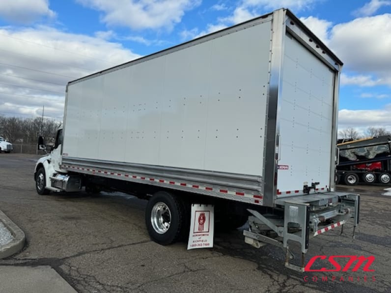Exterior rear driver side for this 2025 Kenworth T280 (Stock number: SM169863)Weeee
