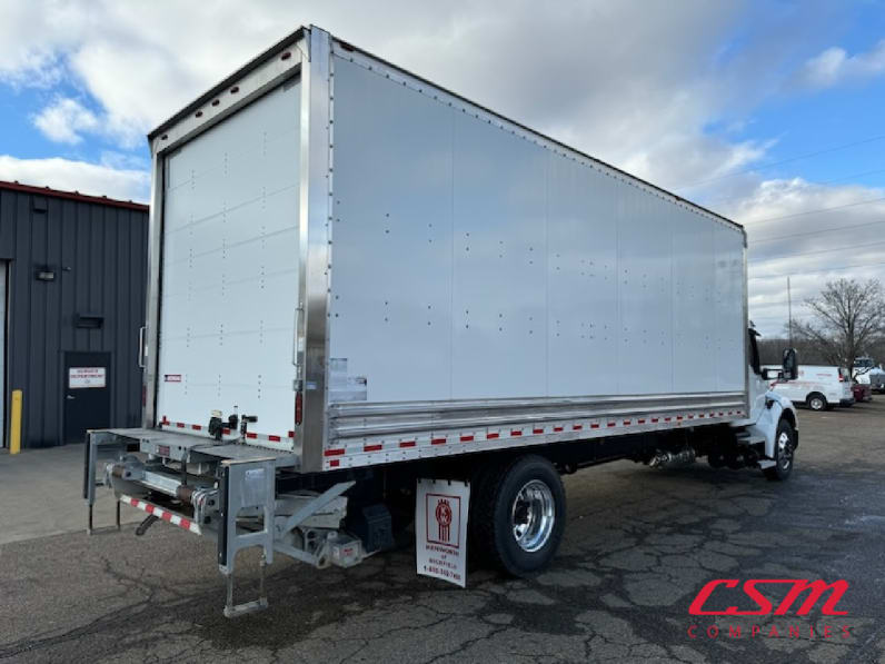 Exterior rear passenger side for this 2025 Kenworth T280 (Stock number: SM169863)Weeee