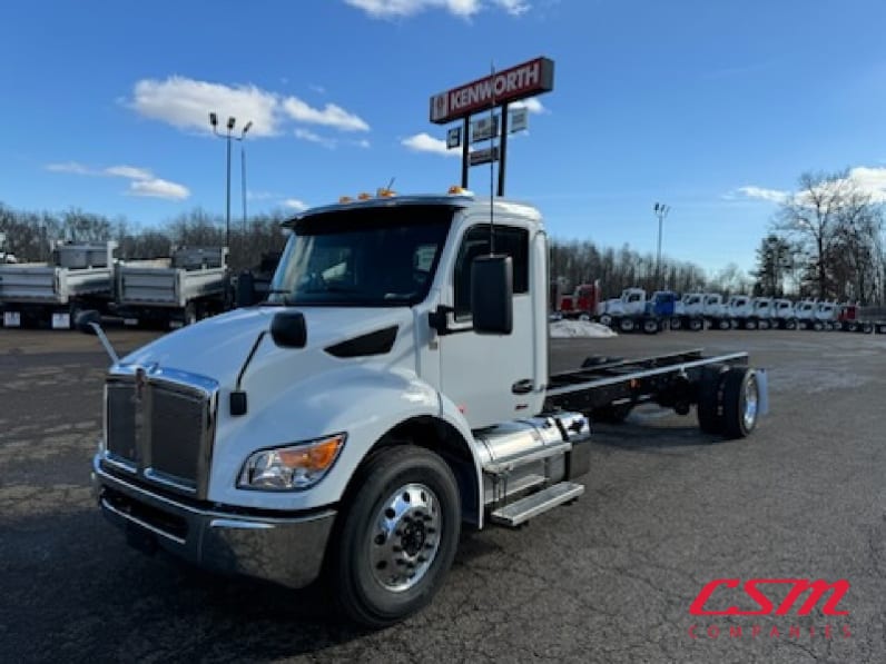 Exterior front drivers side for this 2025 Kenworth T280 (Stock number: SM169875)Weeee