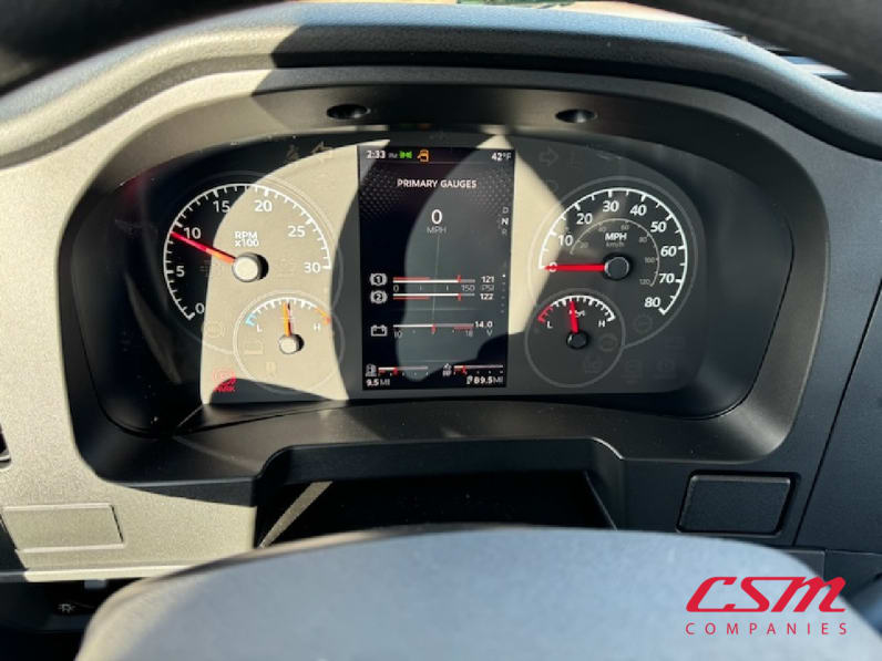 Interior dash for this 2025 Kenworth T280 (Stock number: SM169875)Weeee