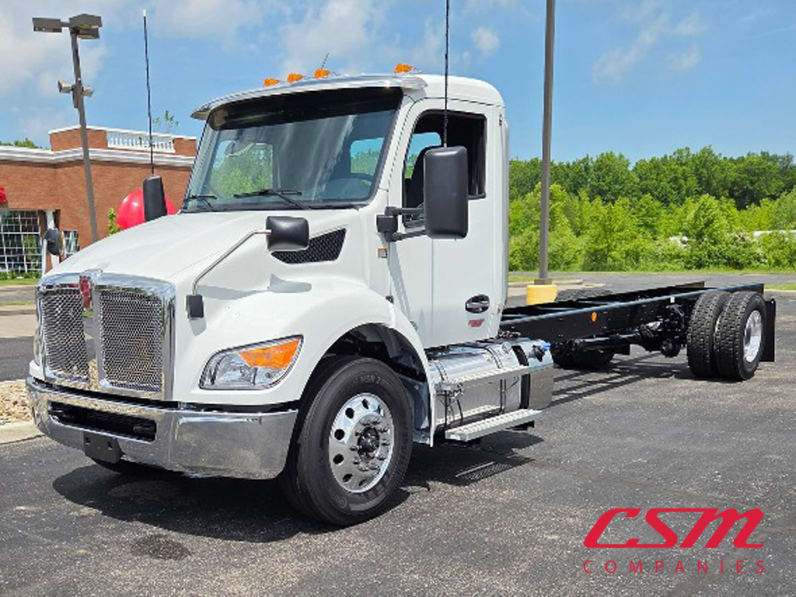 Exterior front drivers side for this 2025 Kenworth T280 (Stock number: SM169879)Weeee