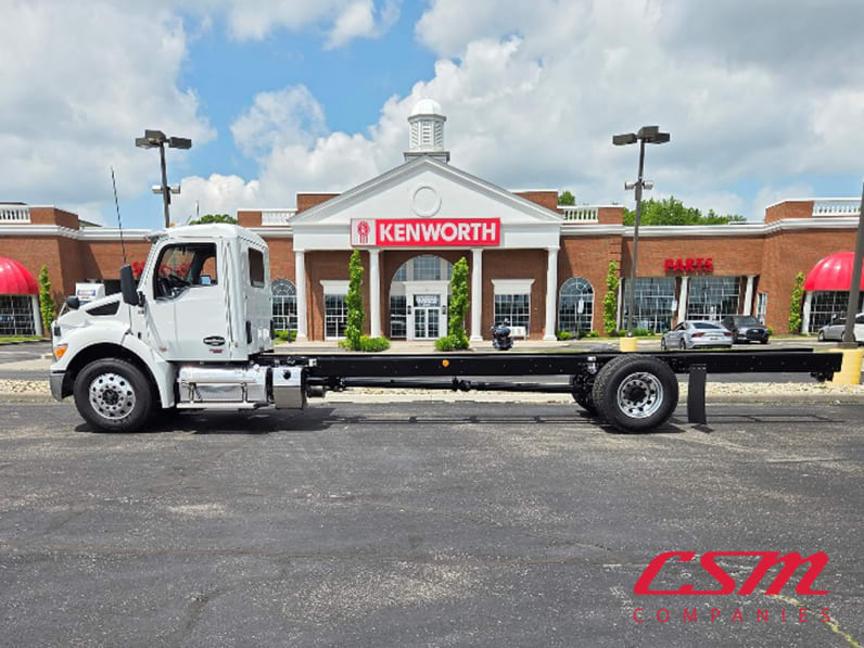 Exterior full driver side for this 2025 Kenworth T280 (Stock number: SM169880)Weeee