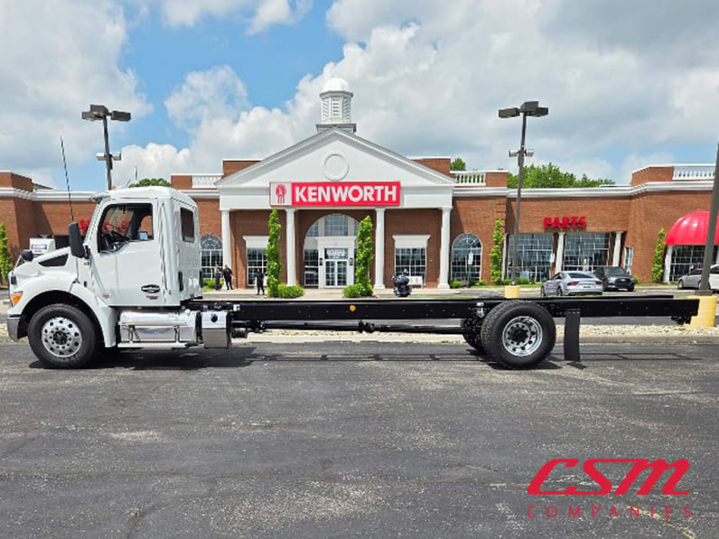 Exterior full driver side for this 2025 Kenworth T280 (Stock number: SM169881)Weeee