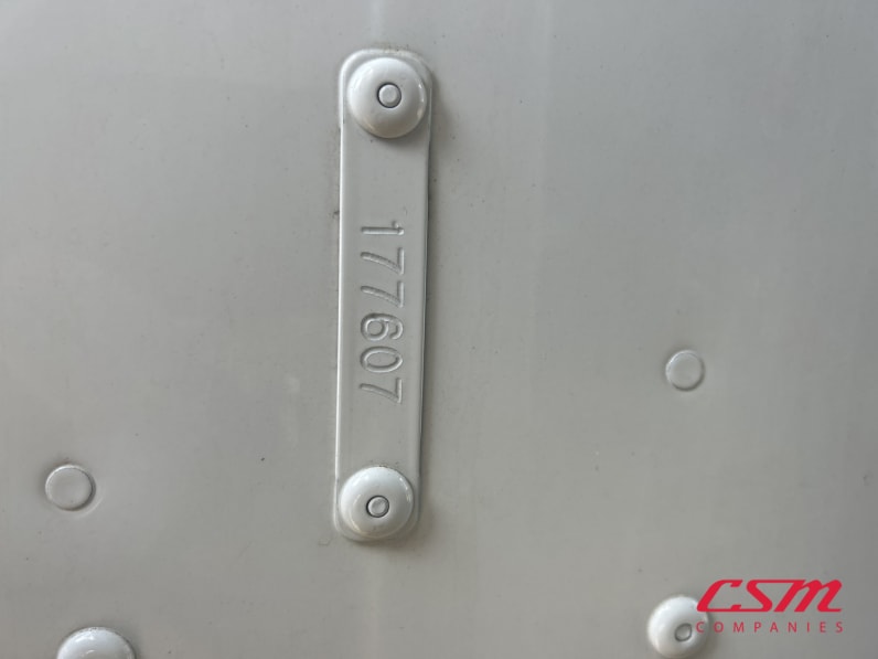 VIN tag for this 2025 Kenworth T480 (Stock number: SM177607)Weeee