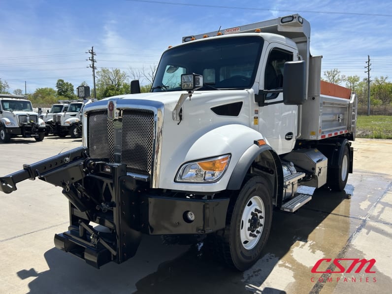 Exterior front drivers side for this 2025 Kenworth T480 (Stock number: SM177612)Weeee