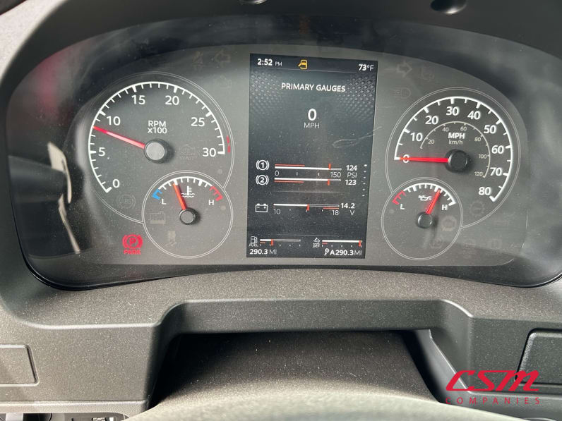 Mileage for this 2025 Kenworth T480 (Stock number: SM177618)Weeee