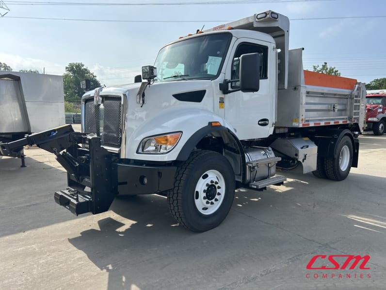 Exterior front drivers side for this 2025 Kenworth T480 (Stock number: SM177622)Weeee