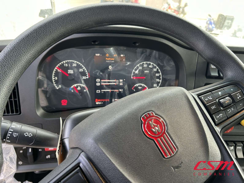 Mileage for this 2025 Kenworth T480 (Stock number: SM177622)Weeee