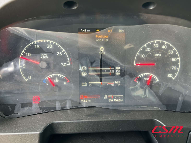 Mileage for this 2025 Kenworth T480 (Stock number: SM177626)Weeee