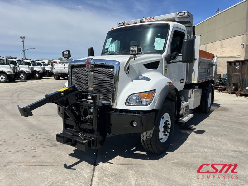 Exterior front drivers side for this 2025 Kenworth T480 (Stock number: SM177627)Weeee