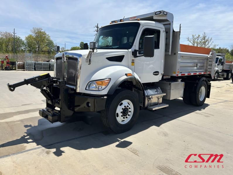 Exterior front drivers side for this 2025 Kenworth T480 (Stock number: SM177628)Weeee