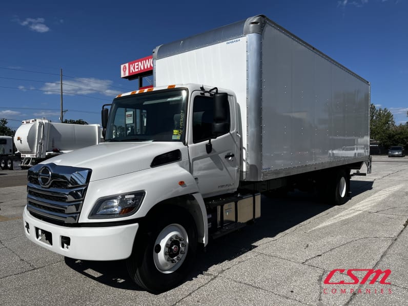 Exterior front drivers side for this 2026 Hino L6 (Stock number: T5T52636)Weeee