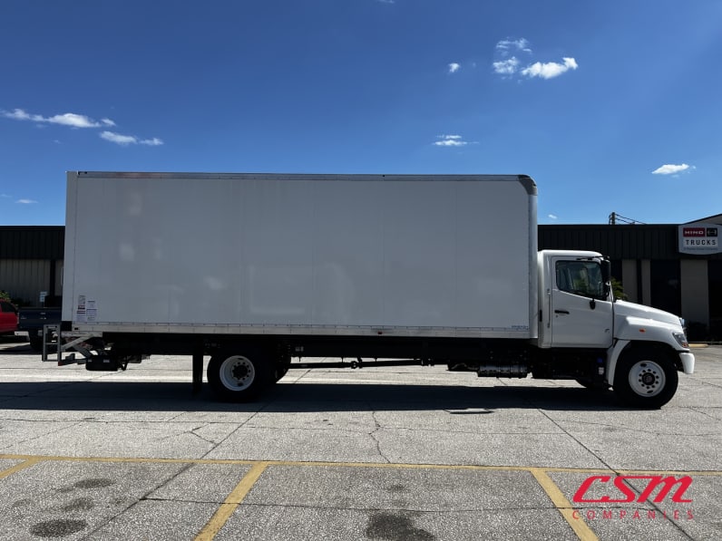 Exterior full passenger side for this 2026 Hino L6 (Stock number: T5T52636)Weeee