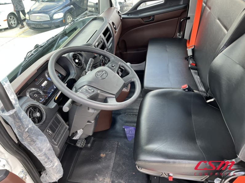 Interior seats for this 2026 Hino L6 (Stock number: T5T52636)