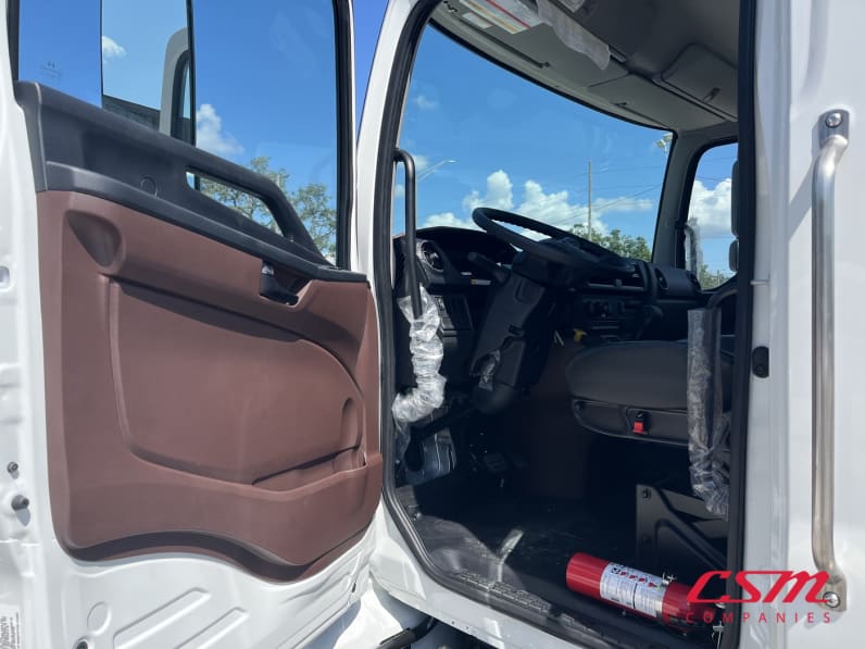 Drivers side door open for this 2026 Hino L6 (Stock number: T5T52971)