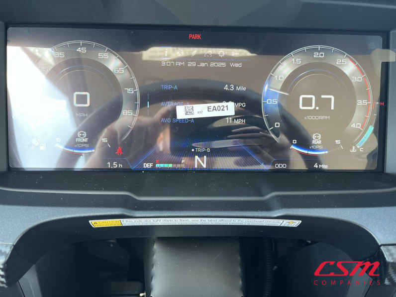 Mileage for this 2026 Hino L6 (Stock number: T5T52971)