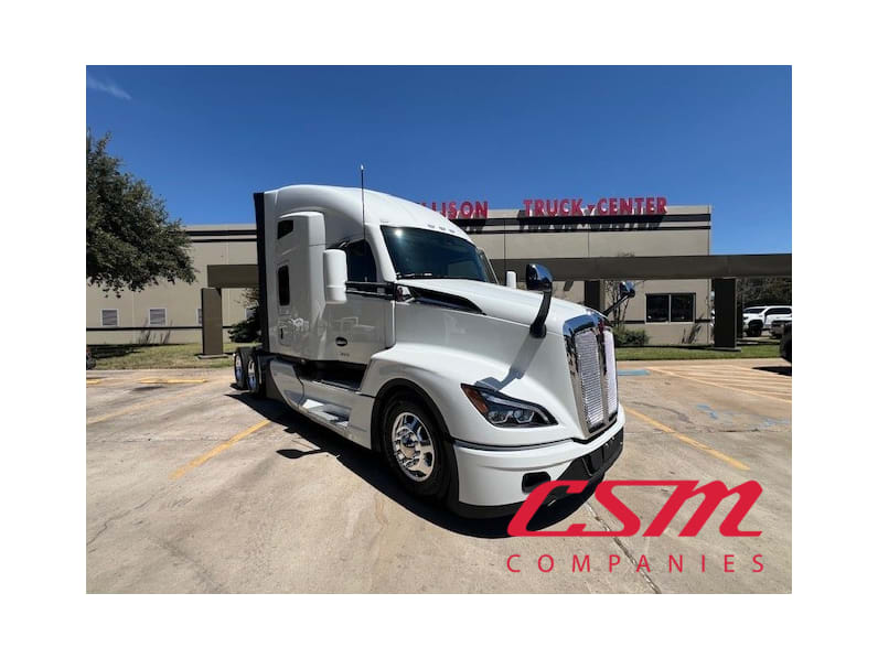 Exterior front passenger side for this 2026 Kenworth T680 (Stock number: TF219171)